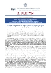 The Schengen Area and the Eurozone in Bulgaria’s European Policy Cover Image