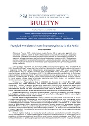 Multiannual Financial Framework Review: Implications for Poland