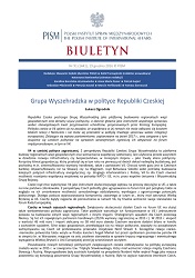 The Visegrad Group in Czech Policy