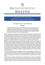 The Baltic States and COVID-19