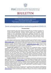 Revision of British Policy on Halting COVID-19 Cover Image