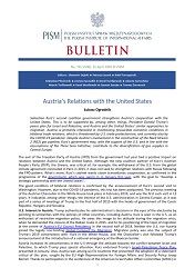 Austria’s Relations with the United States
