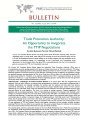 Trade Promotion Authority: An Opportunity to Invigorate the TTIP Negotiations