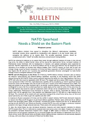 NATO Spearhead Needs a Shield on the Eastern Flank