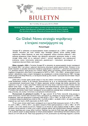 Go Global: Nowa strategia współpracy z krajami rozwijającymi się
