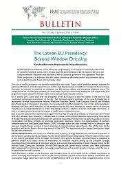 The Latvian EU Presidency: Beyond Window Dressing Cover Image