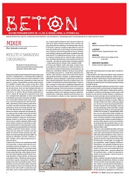 CONCRETE - Cultural propaganda set no. 175, yr. XI, Belgrade, Tuesday, September 20, 2016 Cover Image