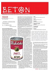 CONCRETE - Cultural propaganda set no. 54, yr. III, Belgrade, Tuesday, September 16, 2008 Cover Image