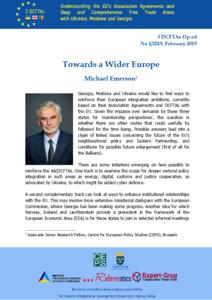 Towards a Wider Europe