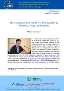 Three Dimensions of Risk to Visa Liberalization in Moldova, Georgia and Ukraine