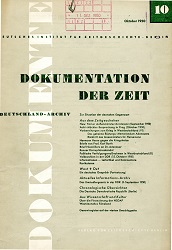 Dokumentation der Zeit 1950 / 10