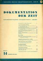 Dokumentation der Zeit 1951 / 14