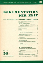 Dokumentation der Zeit 1953 / 56