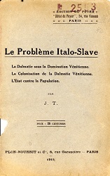 Le Problème Italo-Slave