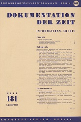 Documentation of Time 1959 / 181