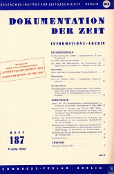 Documentation of Time 1959 / 187
