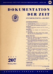 Documentation of Time 1960 / 207 Cover Image