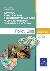 Impactul ratei de schimb a monedei naţionale (MDL) asupra fermierilor din Republica Moldova