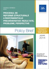 Procesul de reformă structurală a Învățământului preuniversitar: rezultate, probleme, perspective