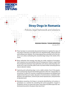 Stray Dogs in Romania. - Policies, legal Framework and Solutions Cover Image