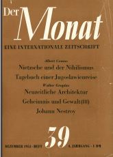 Johann Nestroy. For His 150. Birthday Cover Image