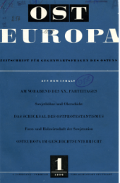 Eastern Europe in the History Lessons on Higher Schools in Germany (West) Cover Image
