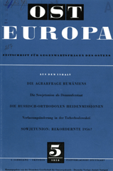National Consciousness in Eastern Europe (Part II - Czechoslovakia) Cover Image