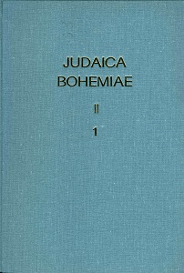 Documentation of Jewish Epitaphs in Bohemia Cover Image