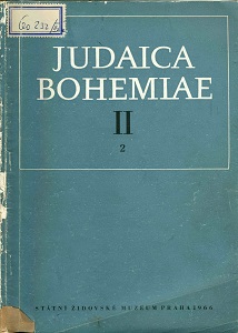 Conferences organized in 1965 by the State Jewish Museum Cover Image