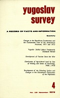 CHANGES IN THE REPUBLICAN CONSTITUTIONS AND THE FUNDAMENTAL LAWS OF THE AUTONOMOUS PROVINCES, 1971 AND 1972 (IN YUGOSLAVIA)