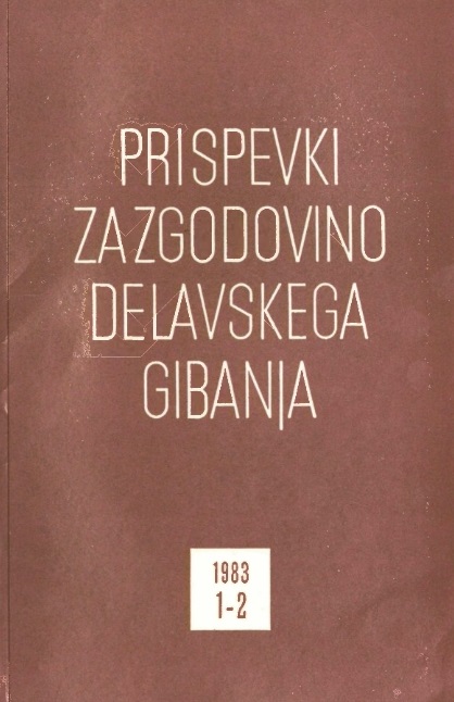 Bibliografija sodelavcev Inštituta za zgodovino delavskega gibanja za leto 1982