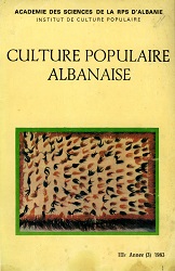 L’epopee populaire expression des particularites de l’ethnie albanaise au moyen age