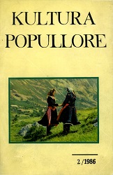 Selected bibliography of folkloric and ethnographic publications during 1985 Cover Image