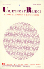 A Select Bibliography of Croatian Literary Criticism in Periodicals 1987 Cover Image