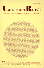 When does the 19th Century End? Folk Song'Books of a Secular and Religious Character Within the History of Croatian Literature Cover Image