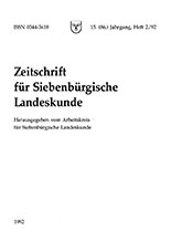 Beiträge zur Gewichts- und Geldgeschichte Siebenbürgens (12.-20. Jh.) [Teil 3]