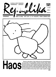 Republika, issue 73-84, Augsut 1-131, 1993 Cover Image