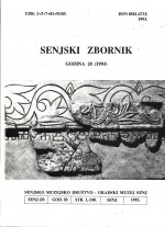 SENJ IN THE CROATIAN PEOPLE'S MOVEMENT IN 1903/4 Cover Image