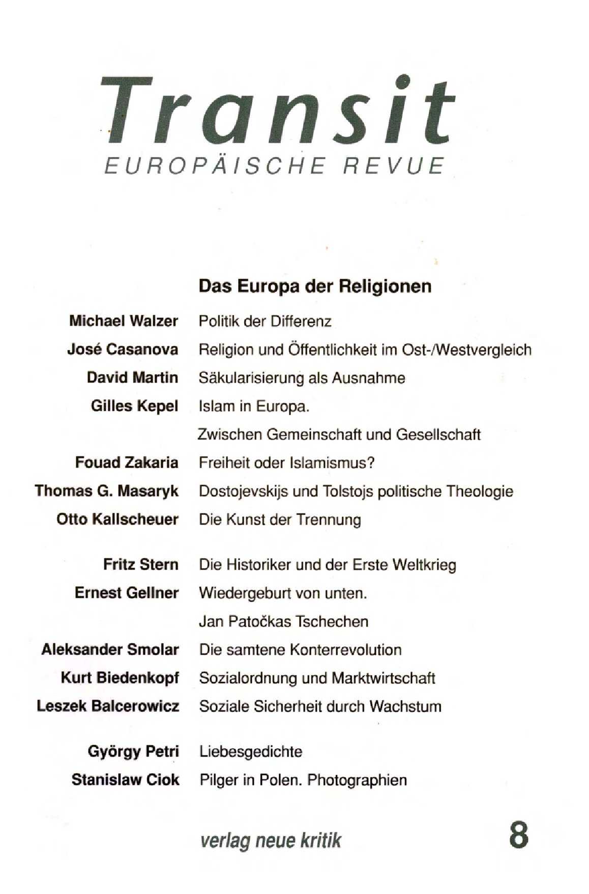 Säkularisierung in Europa-Glaubensvielfalt in Amerika Cover Image