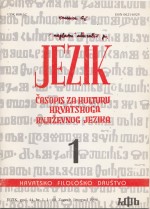The Celebration of the Journal Jezik Cover Image