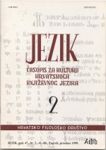 Once again on the dialectal basis of the Croatian literary language Cover Image