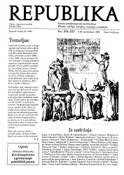 REPUBLIKA, Vol. XI (1999), Issue 224-225,  November 1-30 Cover Image