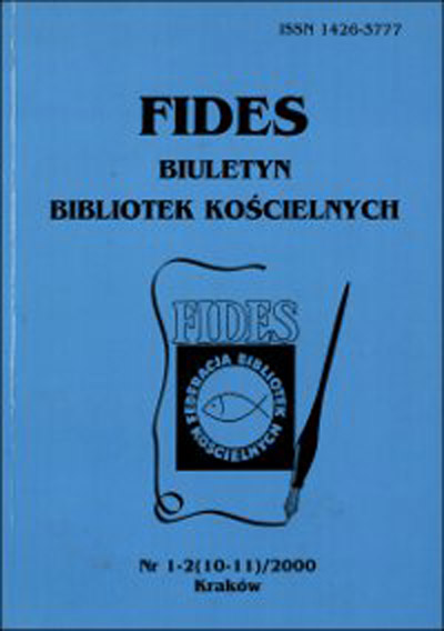 Cataloging books in FIDES Federation libraries based on the USMARC format Cover Image