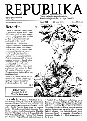 REPUBLIKA, Vol. XII (2000), Issue 234,  April 1-15 Cover Image