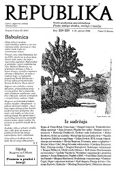 REPUBLIKA, Vol. XII (2000), Issue 228-229,  January 1-31 Cover Image