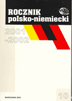 Review: Obraz transformacji polskiej i relacji polsko-niemieckich w prasie niemieckiej w latach 1989/90-1998 Cover Image