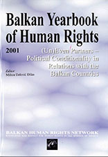 The International Pressure Behind The Screen of Human Rights: Case Macedonia 2001 Cover Image