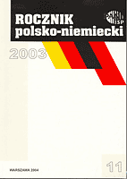 German-Polish Youth Coopeartion - 10 Years ofWork on the Rapprochement between Poland and Germany. An Attempt to Resume from the Polish Perspective Cover Image