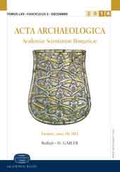 The role of medieval archaeology in Hungary. Results and tasks Cover Image