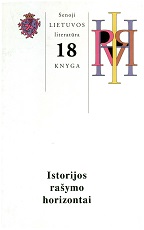 The personages of the Lithuanian chronicles and their prototypes: The „Romans” Cover Image